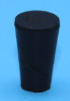 R-000 - Size 000 No-Holes Rubber Stopper (R000)