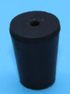 R-1A - Size 1 1-Hole Rubber Stopper (R1A)