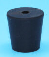 R-3A - Size 3 1-Hole Rubber Stopper (R3A)