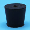 R-4A - Size 4 1-Hole Rubber Stopper (R4A)
