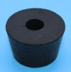 R-777 - #8 Rubber Stopper w/ 1 Large Hole (R777)