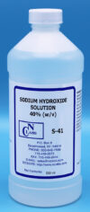 Sodium Hydroxide Solution, 40% (w/v), APHA for Ammonia - S-41