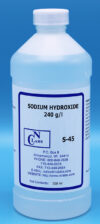 S-45 - Sodium Hydroxide, 240 g/l, Approx. 6 N (S45)
