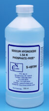 Sodium Hydroxide, 1.54 N, Certified Phosphate-Free, NIST - S-49TPF