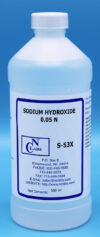 S-53X - Sodium Hydroxide, 0.05 N, NIST (S53X)