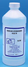 S-54 - Sodium Hydroxide, 0.02 N, NIST (S54)