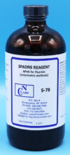 SPADNS (Acid Zirconyl-SPADNS) Reagent, APHA for Fluoride - S-78
