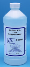 Sulfuric Acid, 1.54 N, Certified Phosphate-Free, NIST - S-91HPF