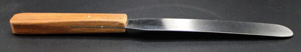 SV-206 - Hardwood Knife Blade Spatula w/ 6" Stainless Steel Blade (SV206)