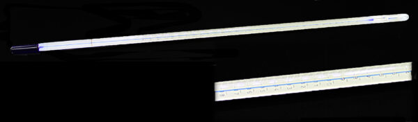 TB-89C - Blue-Liquid ASTM Thermometer, -20 to 10°C in 0.1°C Increments (TB89C)