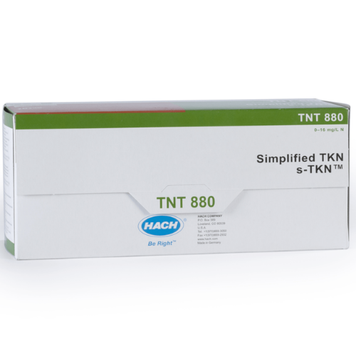 H-TNT880 - Simplified TKN (s-TKN) TNTplus Vial Test, 0-16 mg/l N, PK(25/pk) (HTNT880)