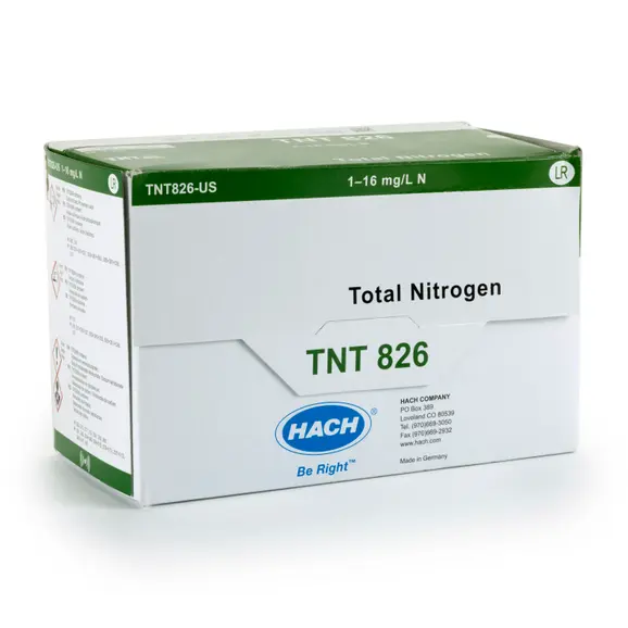PK(25/pk) - H-TNT826 - Nitrogen, Total, TNTplus Vial Test, LR, 1-16 mg/l (HTNT826)