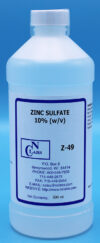 Zinc Sulfate, 10% (w/v) - 500 ml - Z-49 - (Z49)