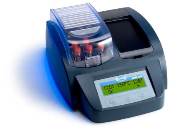 H-DRB200-01, DRB200 Digital Reactor Block for TNTplus: 9x13mm vial wells, 2x20 mm vial wells, 115 VAC (HDRB20001)