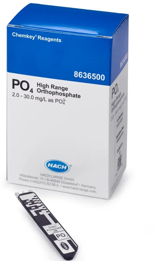 H-8636500, High Range Orthophosphate Chemkey® Reagents (box of 25)