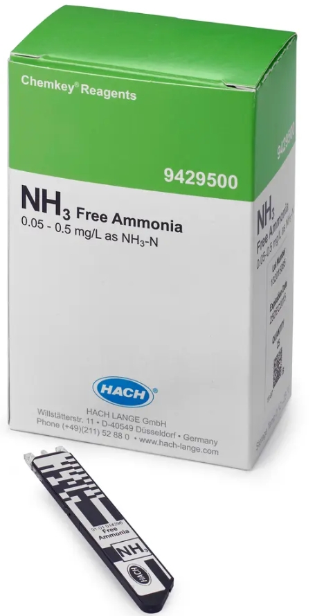 H-9429500, Free Ammonia Chemkey® Reagents (box of 25)